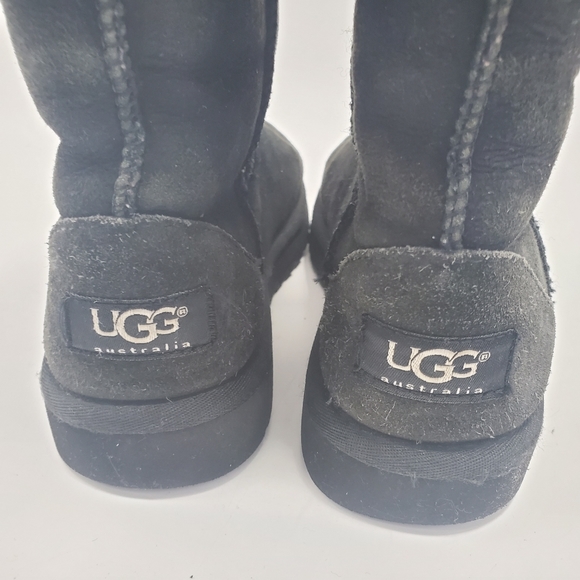 Ugg Classic Tall Boots Black Suede - Picture 6 of 8